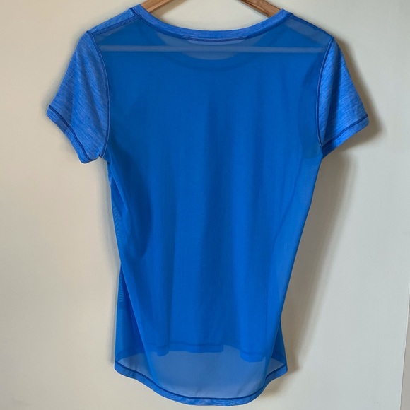 LULULEMON, Blue Shirt, Mesh Back - Picture 3 of 9